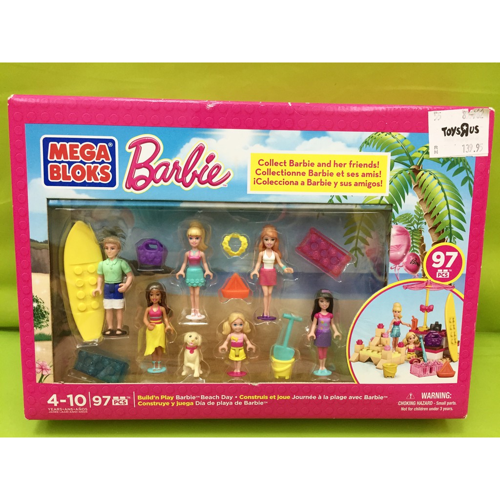 barbie lego mega bloks