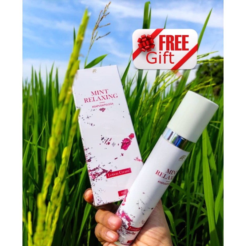 mint relaxing lotion