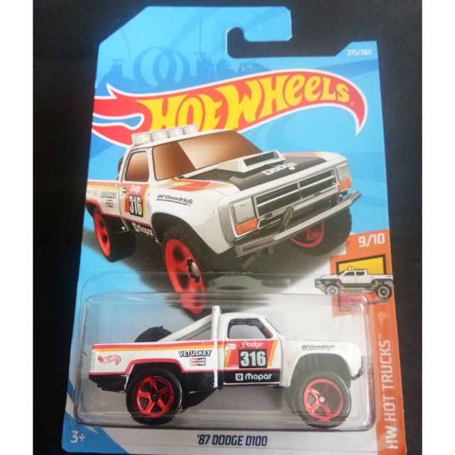 hw hot trucks 2018