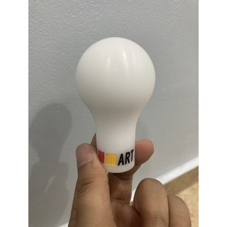 Gear Knob Ralliart White Manual Shift Universal Wira Satria Putra Iswara Gen Persona Kanc