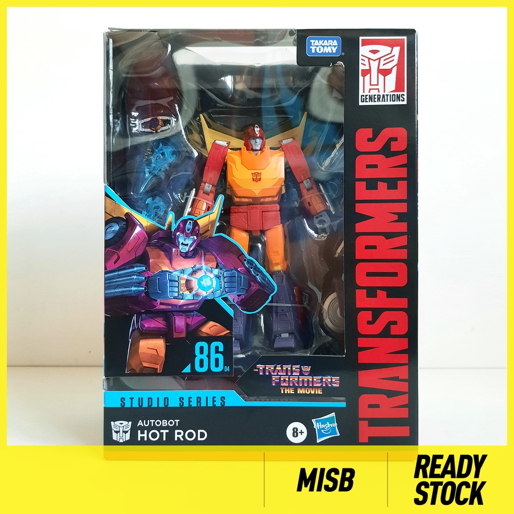 Transformers Studio Series 86 Ss86-04 Voyager Class Autobot Hot Rod 