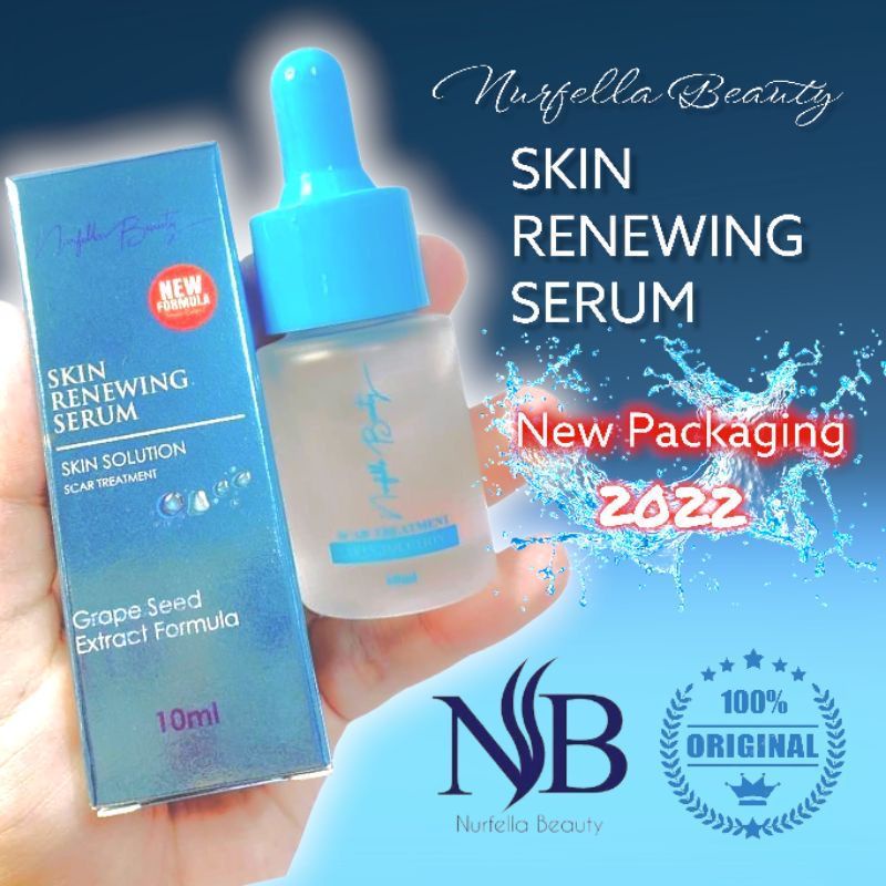 NB SERUM SKIN RENEWING SERUM By Nurfella Beauty 100% Original [Scar Treatment]