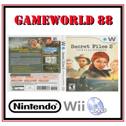 Nintendo Wii Game : Secret Files 2