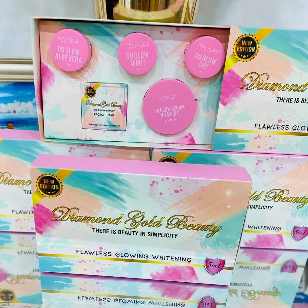 set diamond gold skincare