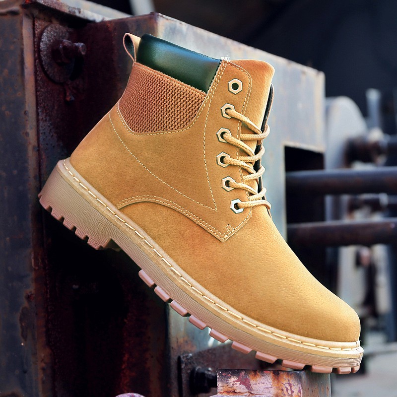 high heel work boots for mens