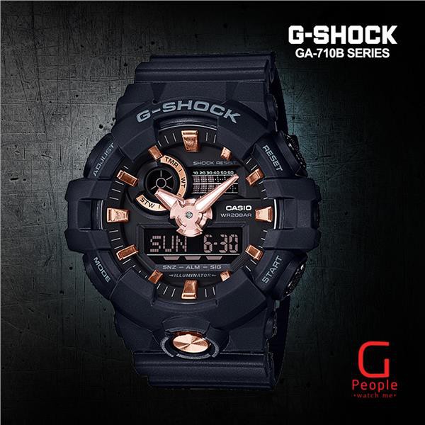 Casio G Shock Ga 710b 1a4 Ga 710b Watch 100 Original Shopee Malaysia