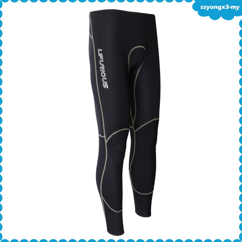 [HeatWave] Men's Wetsuit Pants 1.5mm Neoprene Diving Snorkel Scuba Surf Pants