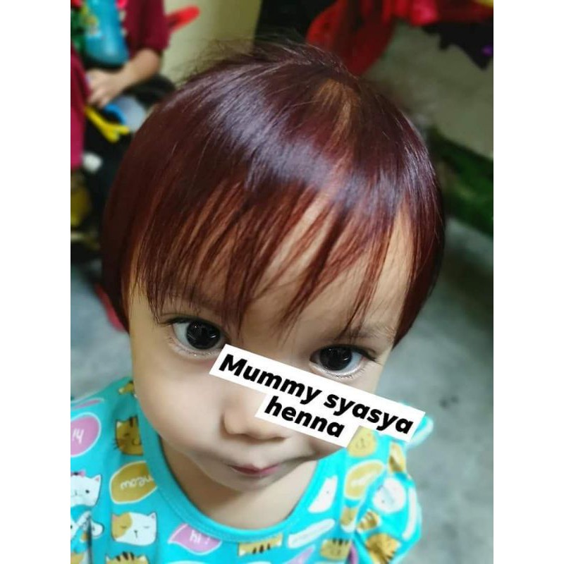 Henna Inai Rambut Dan Jari Halal Viral + 🎀🎁 Inai Pewarna ...