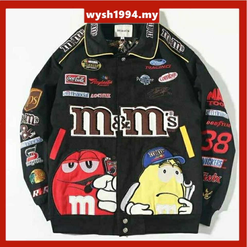 m&m letterman jacket