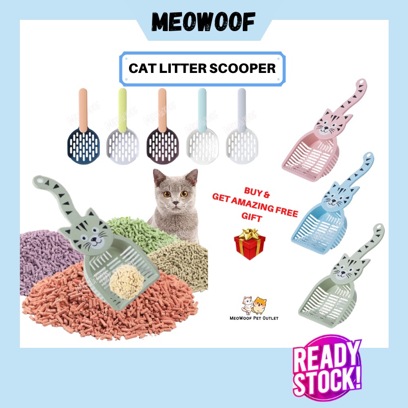 MEOWOOF Cat Litter Scoop Cat Litter Scooper Cat Poop Scooper Cat Scoop