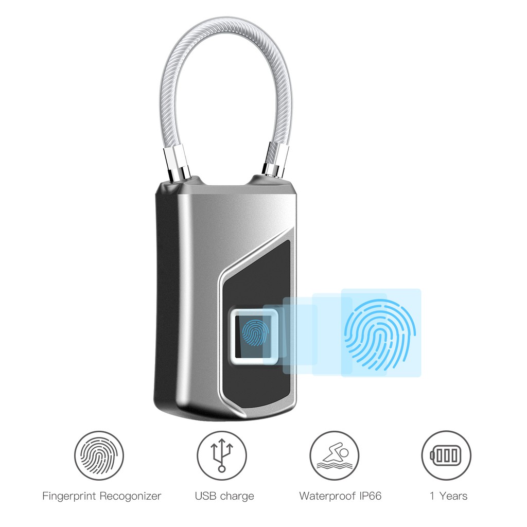 biometric luggage lock