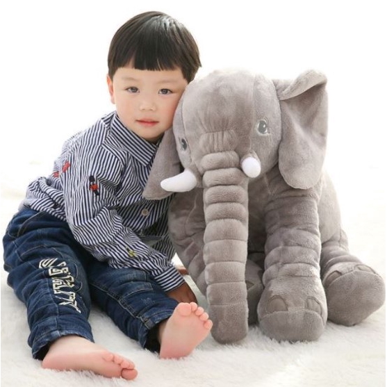 elephant doll pillow