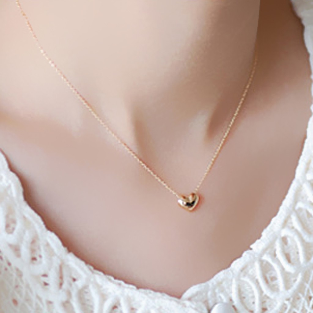 cute gold necklace