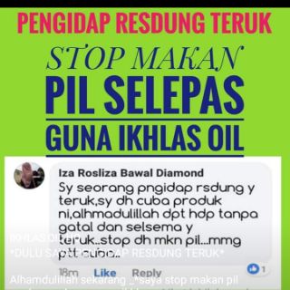 Ubat resdung IKHLAS OIL 10ml  Shopee Malaysia