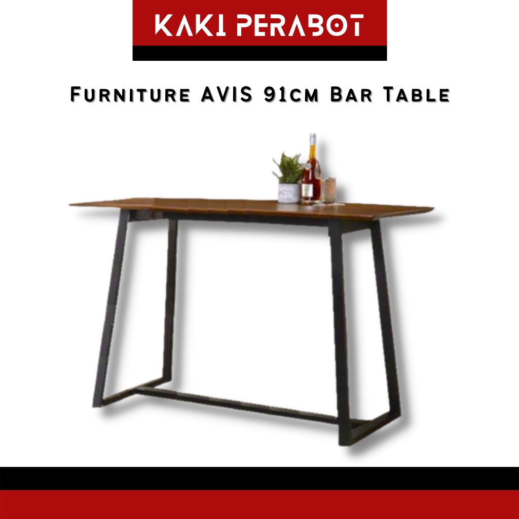 AVIZ Solid Wood Bar Table/ Counter Table/ Console Table/ Kitchen Island