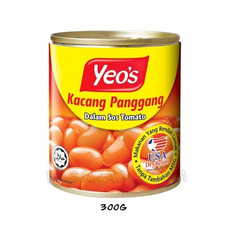 Yeo S Baked Beans 300g Kacang Panggang Shopee Malaysia