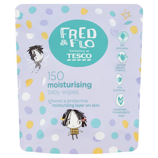 baby water wipes tesco
