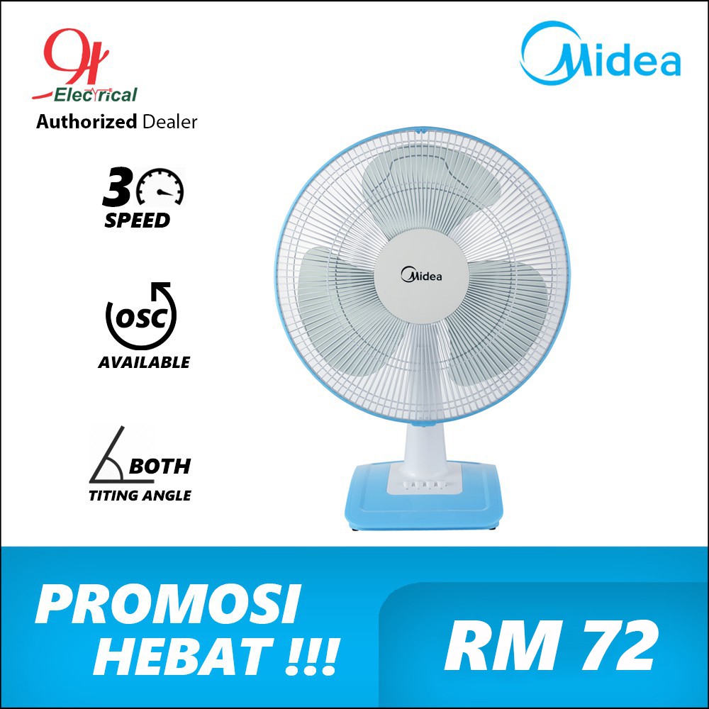 Dikurangkan Kepada Rm66 Apabila Membeli Midea 16 Inch Table Fan Mf 16ft15nb Xasaxa Malaysia