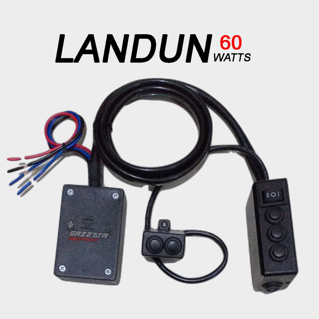 LANDUN POWER 60 WATTS SIREN MODULE SIREN POLIS SIREN KERETA