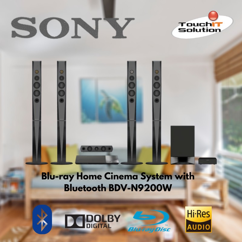 Sony Blu Ray Home Cinema System With Bluetooth v N90w Shopee Malaysia