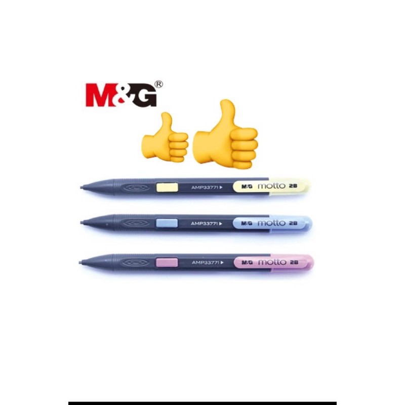 M&G AMP33771 Pensil Khat / Mechanical Pencil / Calligraphy Khat / Pencil Tulis Jawi 2B 1.8mm / 1PCS