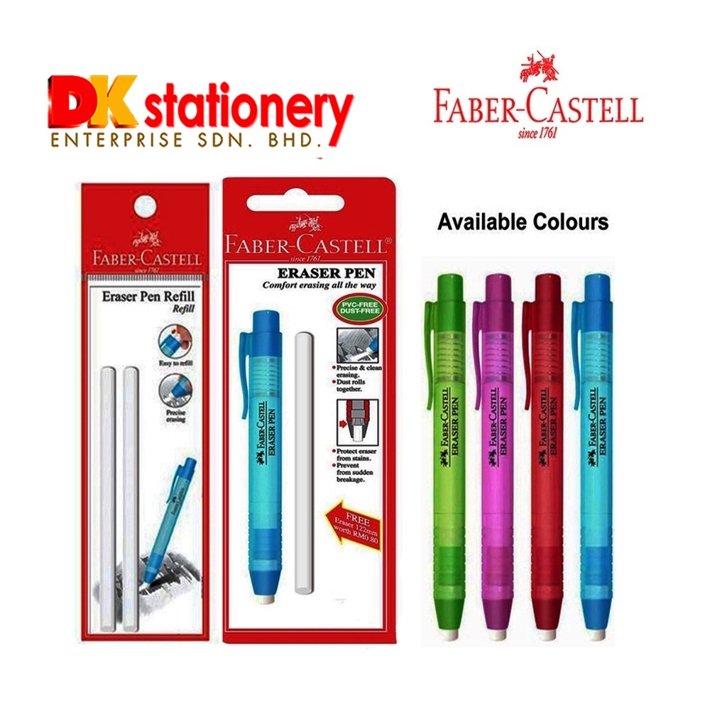 FaberCastell Eraser Pen / Eraser Pen Refill Shopee Malaysia