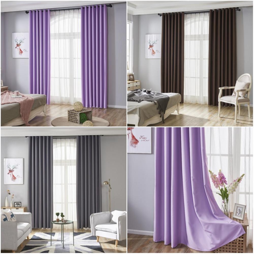 Ready Stock 100x200cm Modern Blackout Curtains Blinds Finished