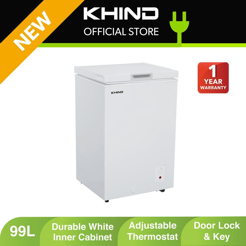 Khind 99L Chest Freezer FZ99 [FREE Delivery within West Malaysia Only