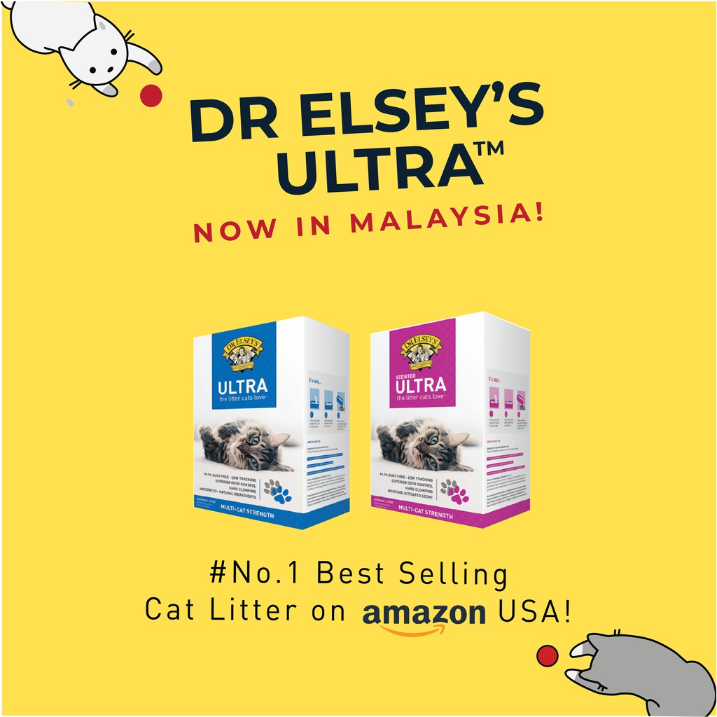 Dr Elsey's Ultra Premium Clumping Cat Litter 9.08kg Shopee Malaysia