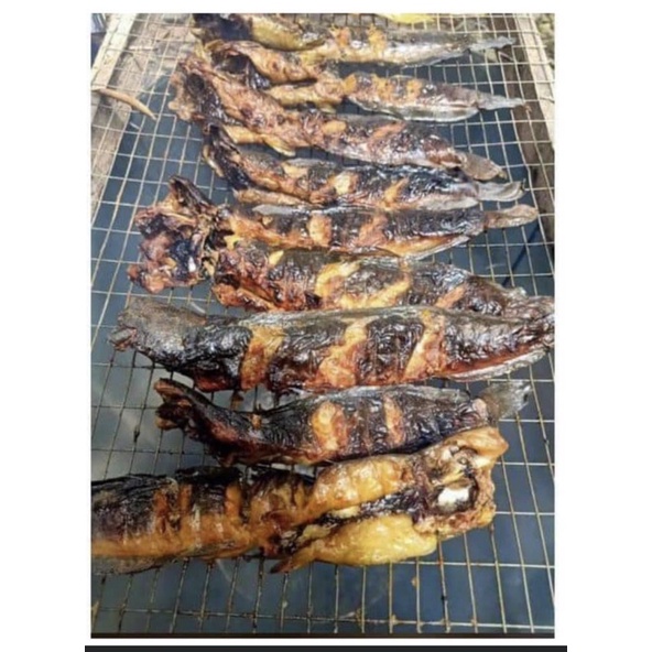 Mak teh ikan bakar