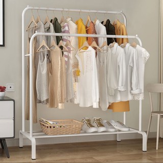 Ampaian Baju/ Single / Double Clothes Rack Room Organizer Hanger Drying ...