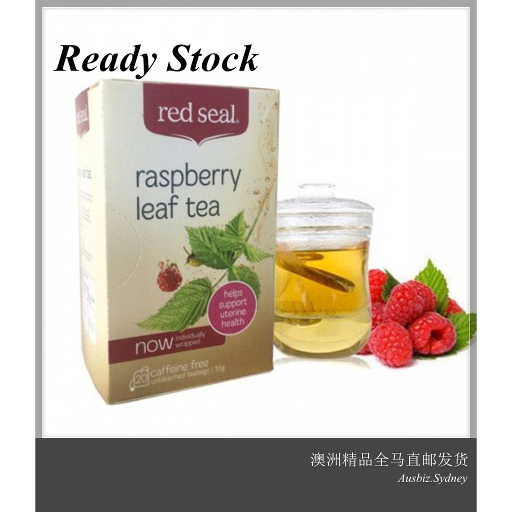 [Ready Stock EXP: 09/2021yr] Red Seal Raspberry Leaf Tea 20 teabags 35g