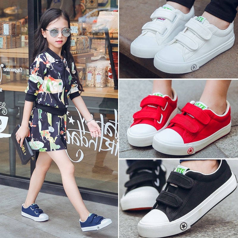 boys velcro canvas shoes