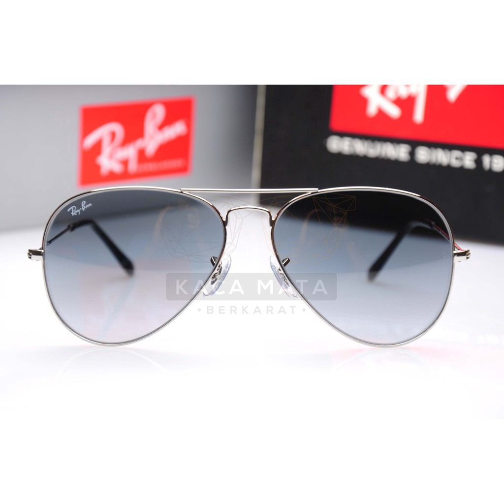 Original Ray Ban Aviator Classic Sunglasses Rb3025 003 32 Shopee Malaysia