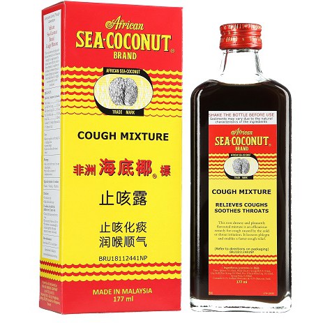 African Sea Coconut Cough Mixture 177ml (UBAT BATUK KELAPA LAUT