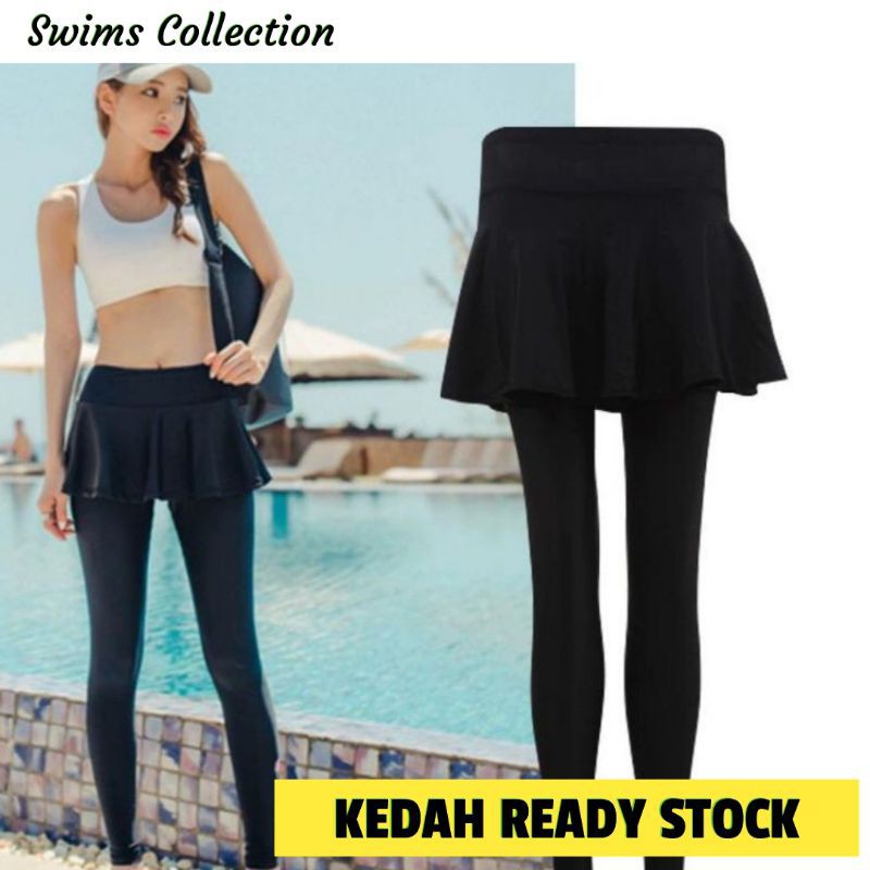 skirted swim pants