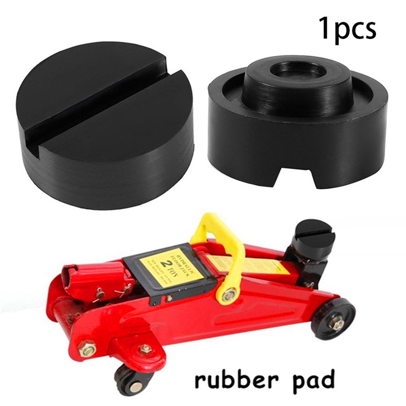 With Groove And Ribbed Surface - For Hydraulic Trolley Jacks Universal fitting Ideal Protection For Your Trolley Jack Support 65mm x 25mm Filzada® Rubber Jack Pad 