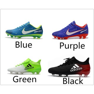 Sport Shoes Men Outdoor Kasut Bola Sepak Soccer Shoes Kasut LEO Futsal ...