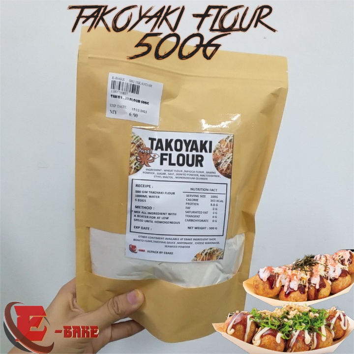 TAKOYAKI FLOUR 500G HALAL Shopee Malaysia