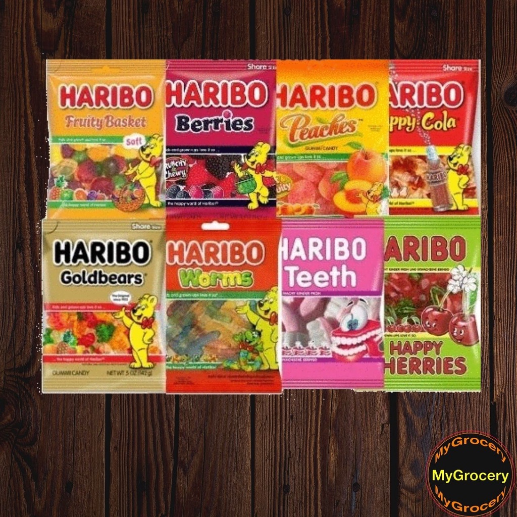 [MGC] HARIBO Gummy Candy 80g (8Flavor) | Shopee Malaysia