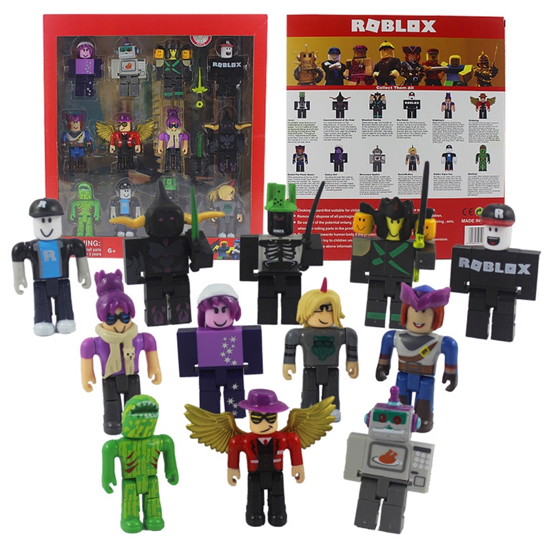 New 12pcs Roblox Game Character Accessory Mini Action Figure Dolls Kids Gift Toy Shopee Malaysia - roblox toys shopee