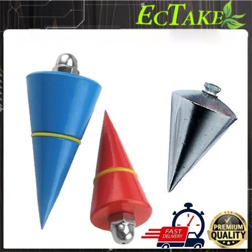 Ectake 200g 300g 400g 500g 600g Plumb Bob Hanging Batu Pengukur Plummet Hanging