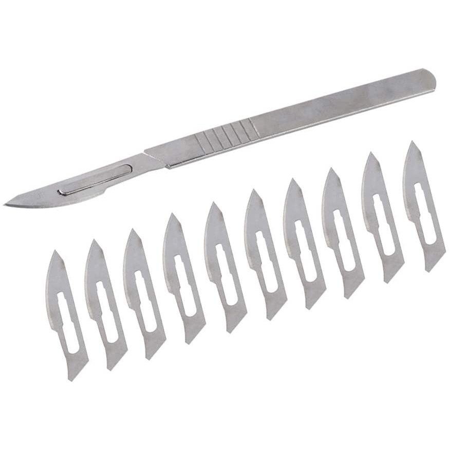 MKR No.11 & No.23 Surgical Scalpel Blade and Handle Surgical blade 手术刀 手术刀片 knife