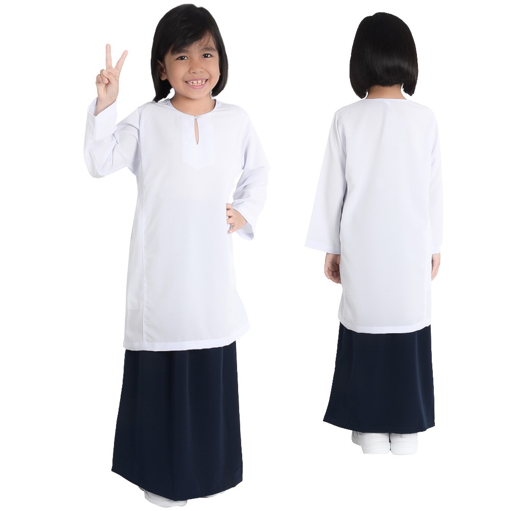 baju sekolah rendah perempuan - Louella Amaya