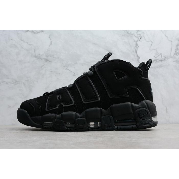 nike air uptempo triple black