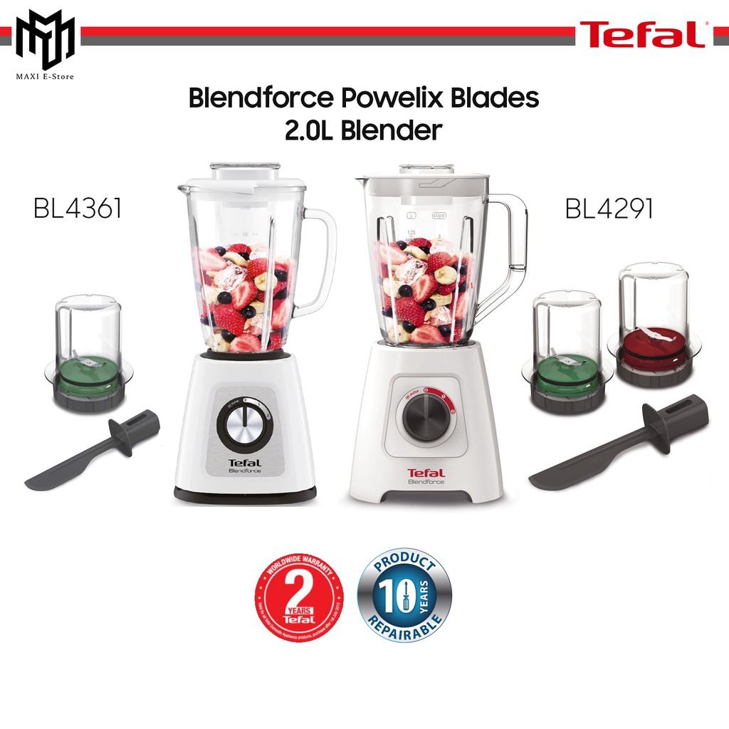 Tefal 2.0L Blendforce 2 Blender with 6 Triplax Blades BL4291 / BL4361 Shopee Malaysia