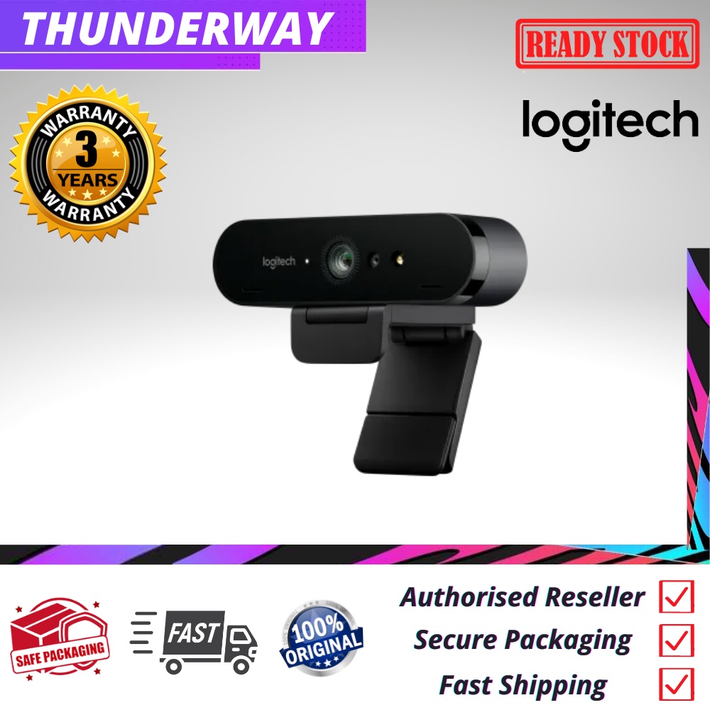 LOGITECH Brio Ultra HD Pro Business WEBCAM Premium 4K webcam with HDR