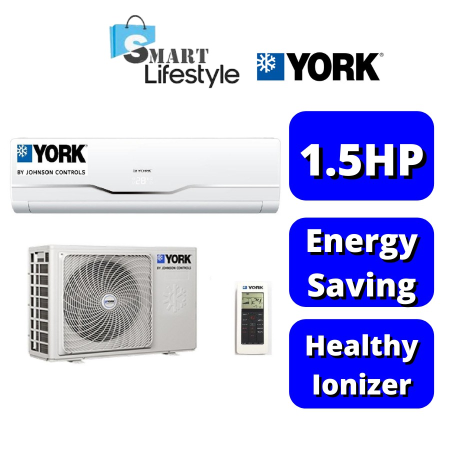 York 1.5HP Air Conditioner YWM3F15DAS Shopee Malaysia