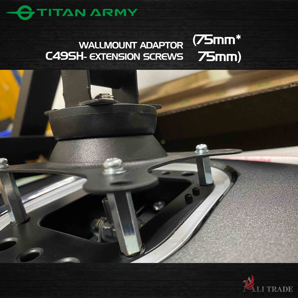 Titan Army C49SH Wallmount Extension Screws (Adaptor)