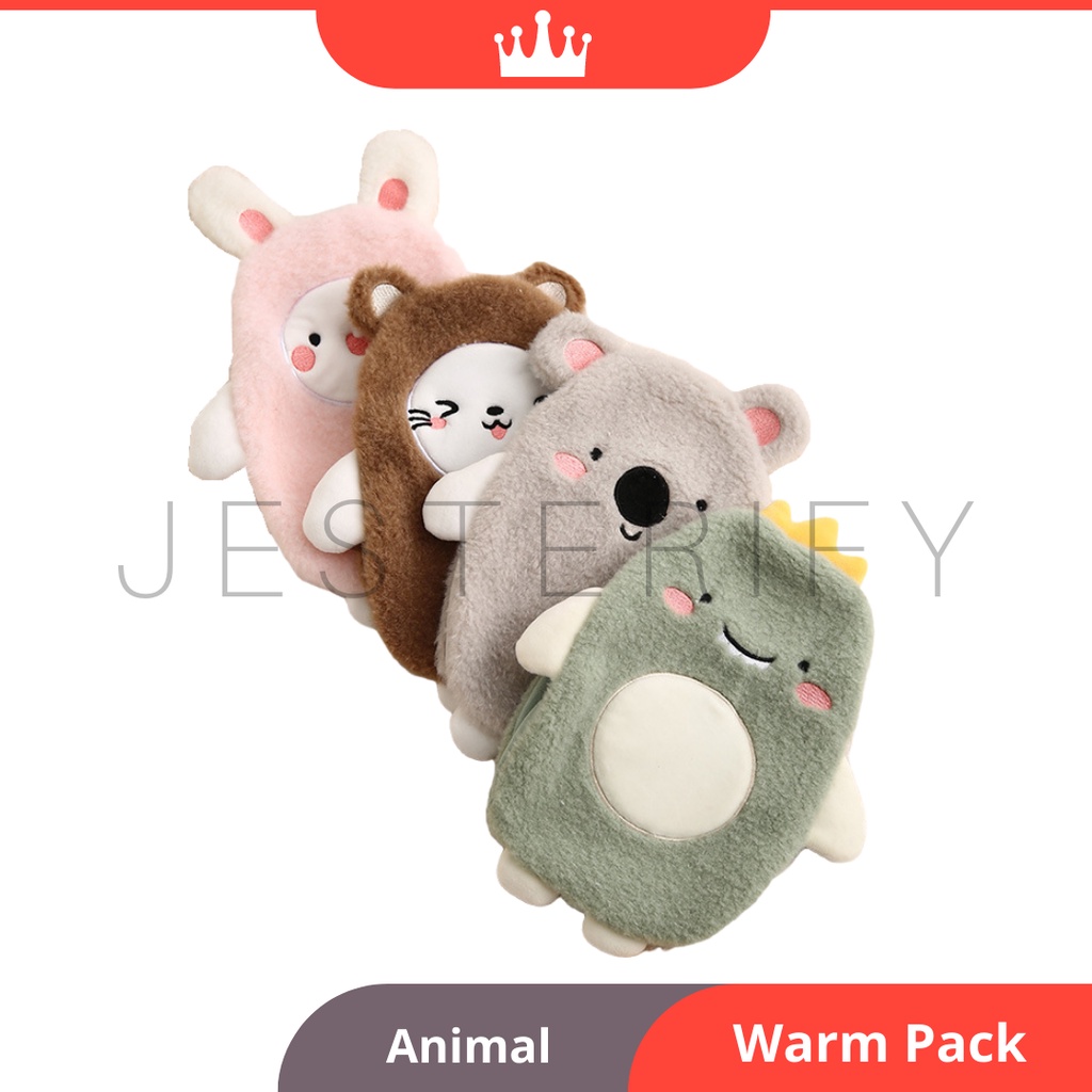 🔥Ready Stock🔥 Cute Hot Water Bag Warm Stomach Bag Hot Water Bottle